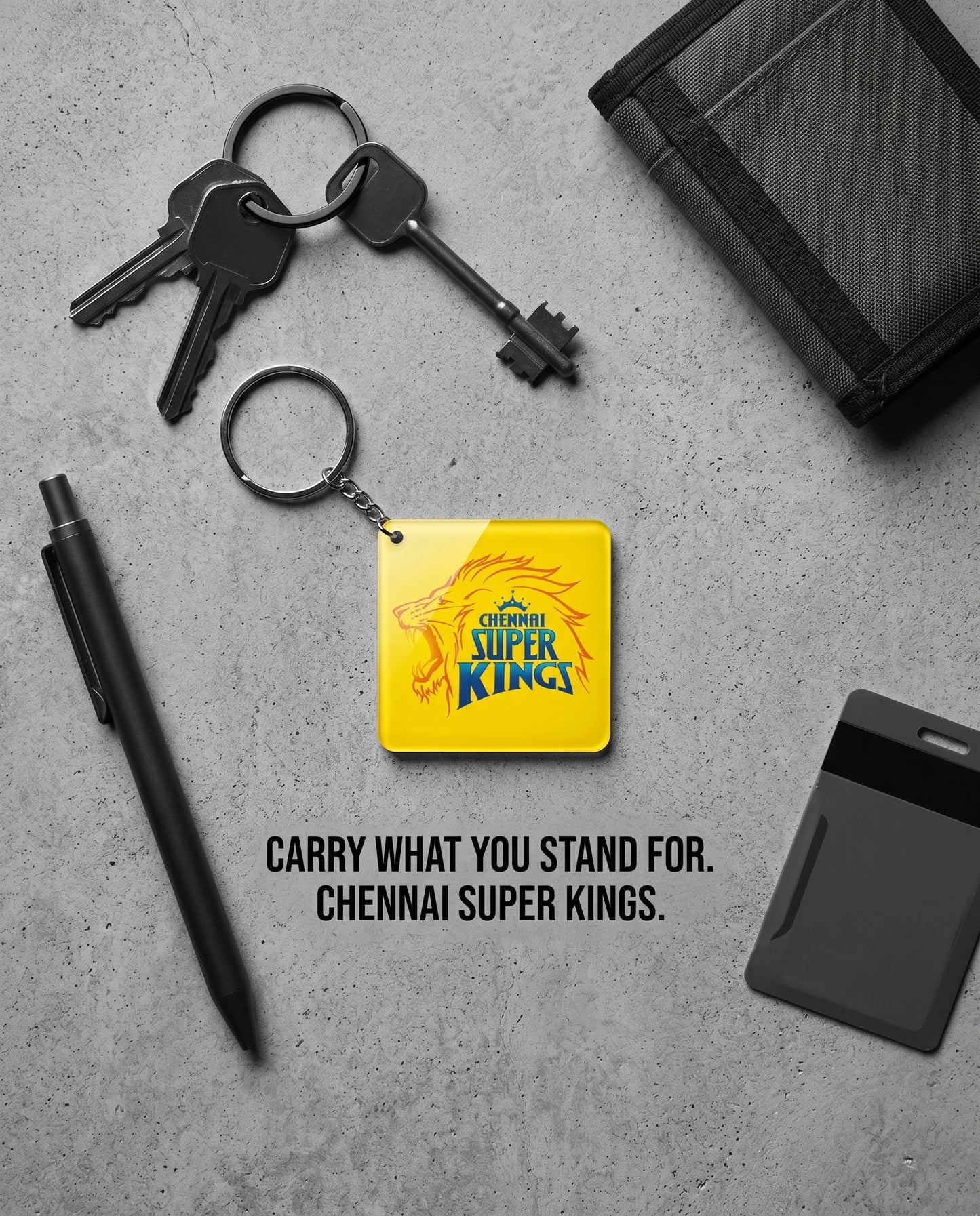 Chennai Super Kings Keychain