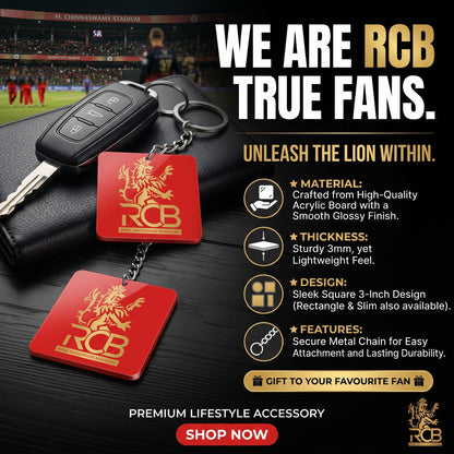 RCB Keychain